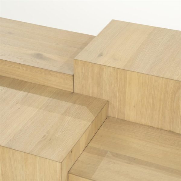 Salontafel Quinten rechthoekig - naturel Eleonora - Afbeelding 7
