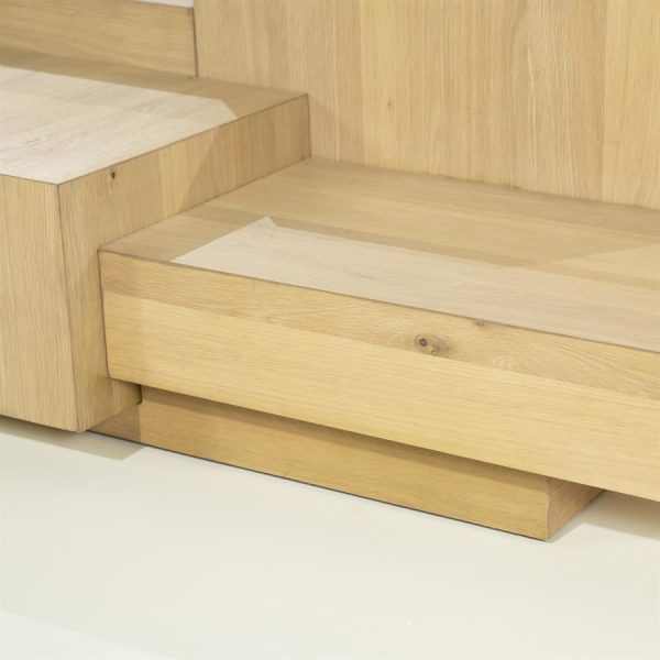 Salontafel Quinten rechthoekig - naturel Eleonora - Afbeelding 8