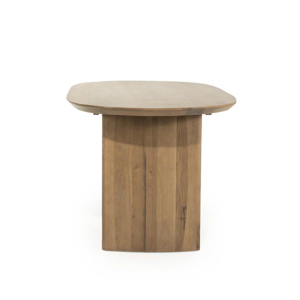 Eettafel Dex 180x90 cm - bruin Eleonora - Afbeelding 3