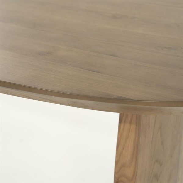 Eettafel Dex 180x90 cm - bruin Eleonora - Afbeelding 6