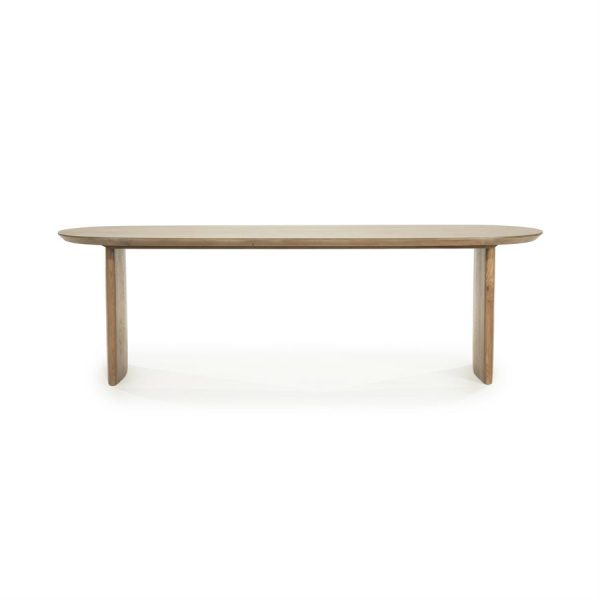 Eettafel Dex 250x100 cm - bruin Eleonora