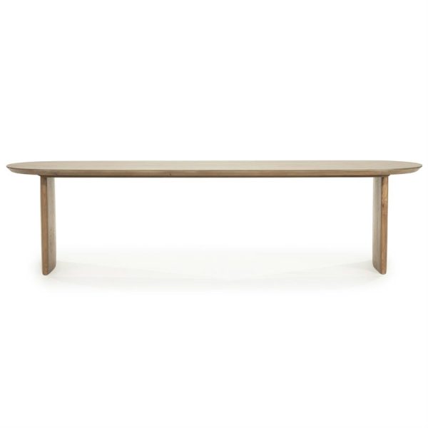 Eettafel Dex 300x110 cm - bruin Eleonora