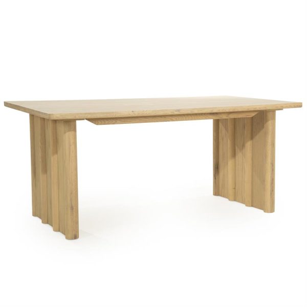Eettafel Jake 180x100 cm - naturel Eleonora - Afbeelding 5