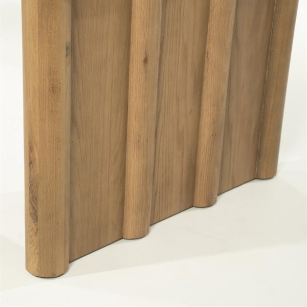 Eettafel Jake 300x100 cm - bruin Eleonora - Afbeelding 4