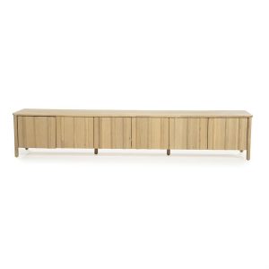 TV meubel Jake 6 drs. - naturel Eleonora