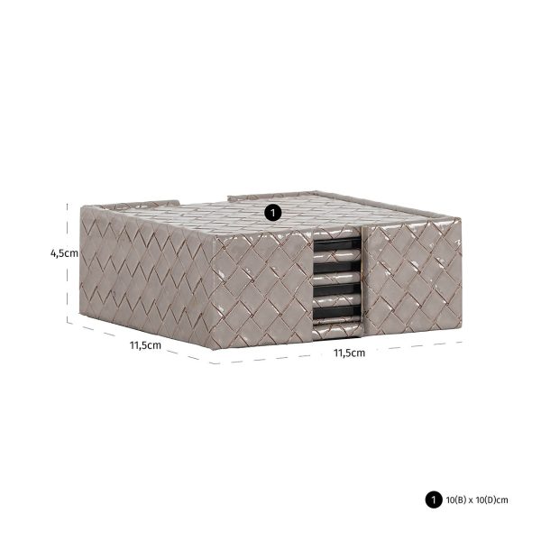 Onderzetter Vivi (Grey) Richmond Interiors - Afbeelding 4