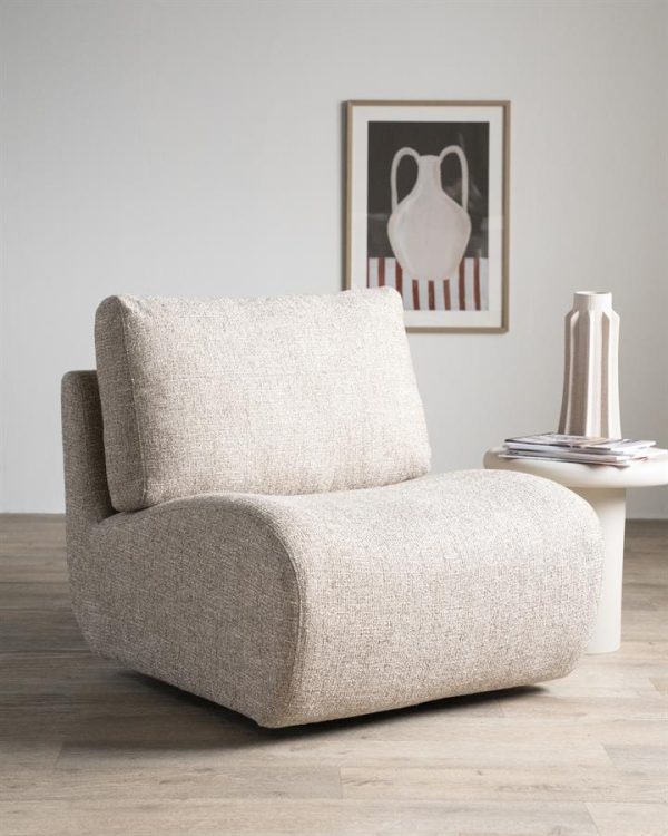 Fauteuil Lucia - taupe Donna Eleonora - Afbeelding 17