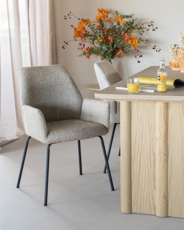 Stoel Indy - taupe Donna Eleonora - Afbeelding 17