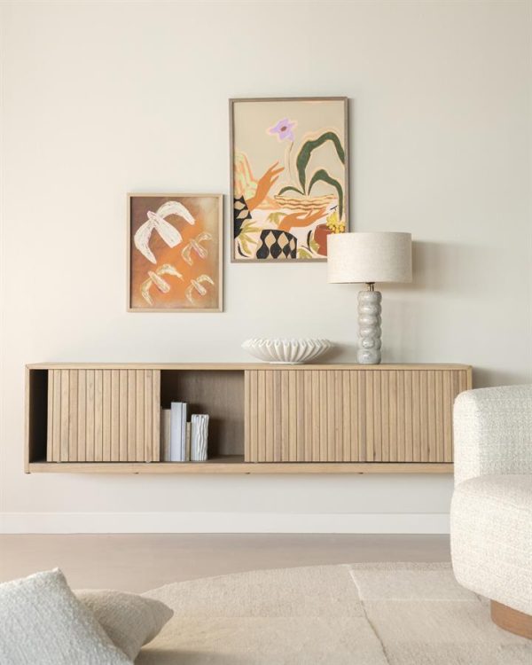 TV meubel Milo 180 cm - naturel Eleonora - Afbeelding 13