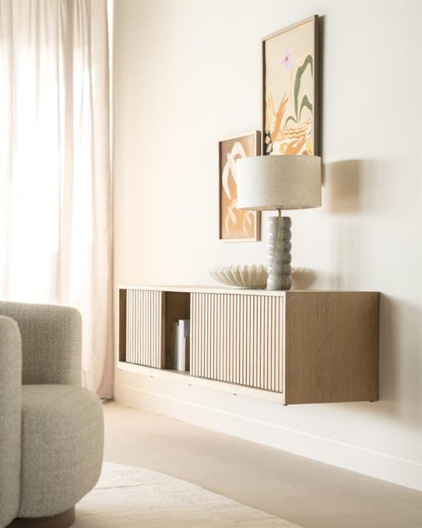 TV meubel Milo 180 cm - naturel Eleonora - Afbeelding 18