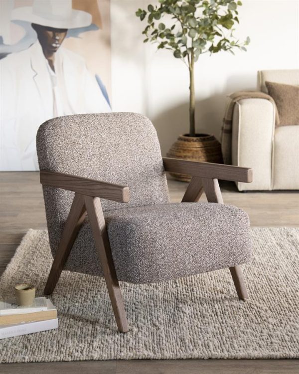 Fauteuil Francis - taupe Flou Eleonora - Afbeelding 20