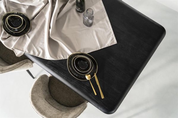 Eettafel Jiska 250x100 - zwart Eleonora - Afbeelding 7