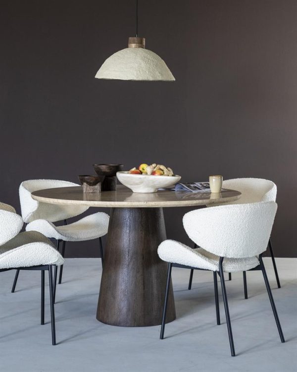 Eettafel Aikin - 130x77 cm Eleonora - Afbeelding 7