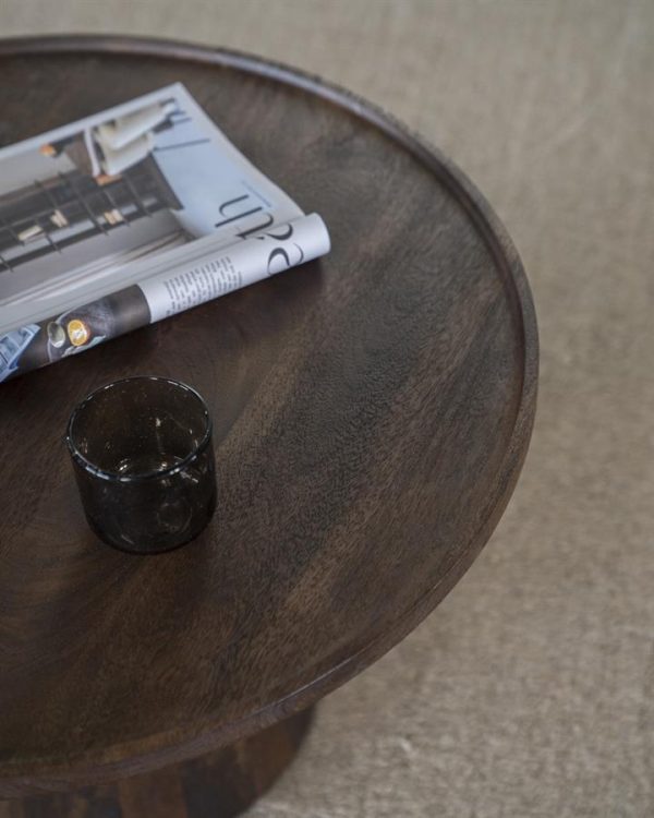 Salontafel Ron 66x39 - bruin Eleonora - Afbeelding 7