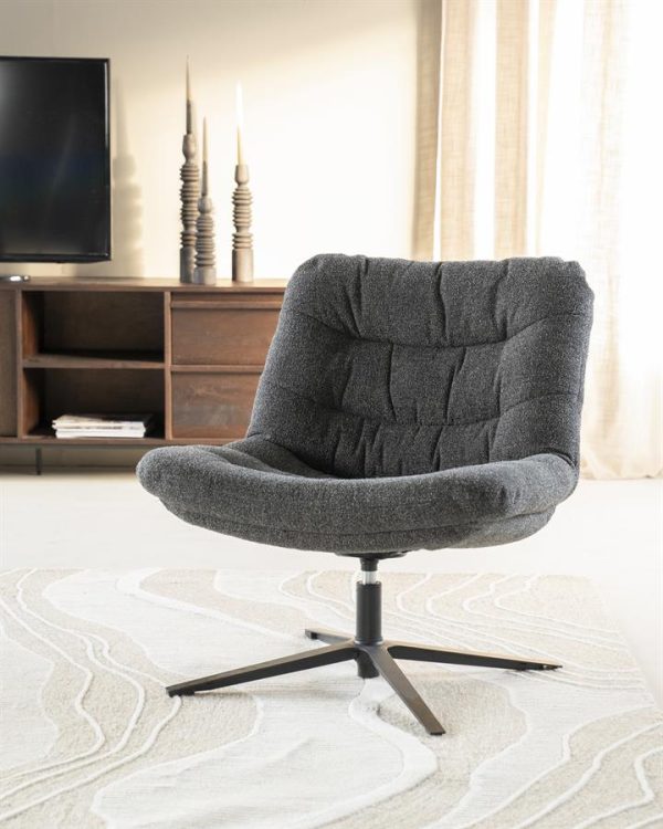 Fauteuil Danica - antraciet Baquer Eleonora - Afbeelding 13