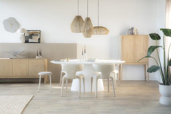 Stoel Dave - taupe Porto Eleonora - Afbeelding 17