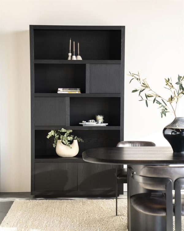 Kabinet Helsinki 120x220 cm - zwart Eleonora - Afbeelding 8