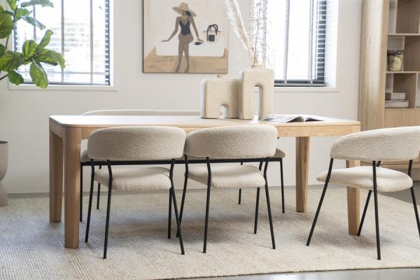 Stoel Luka - beige Copenhagen Eleonora - Afbeelding 18