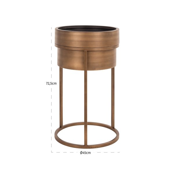 Plantenbak Chadd (Brushed Gold) Richmond Interiors - Afbeelding 2