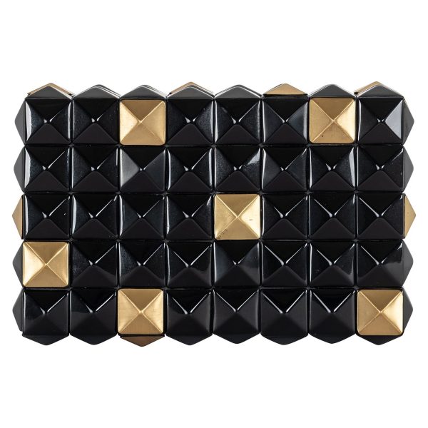 Opbergbox Velicia (Black/gold) Richmond Interiors - Afbeelding 4