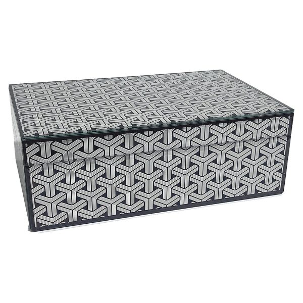 Opbergbox Feliz klein (Black/white) Richmond Interiors