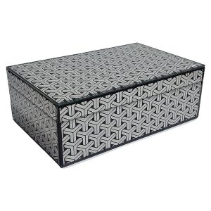 Opbergbox Feliz groot (Black/white) Richmond Interiors