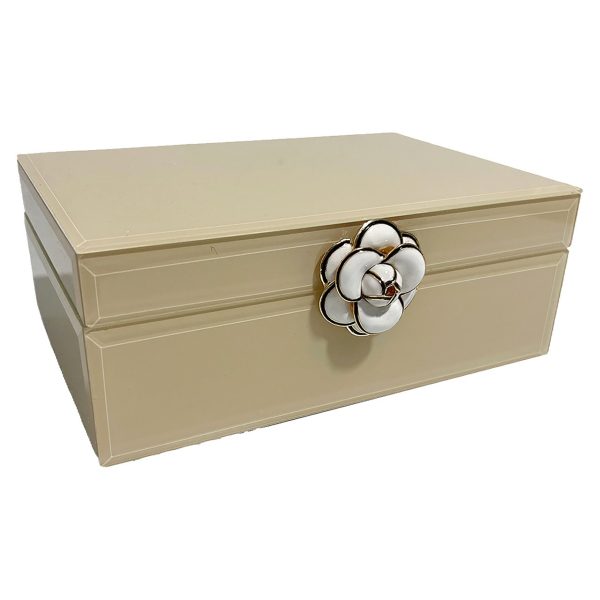 Opbergbox Abbey groot (Ivory) Richmond Interiors