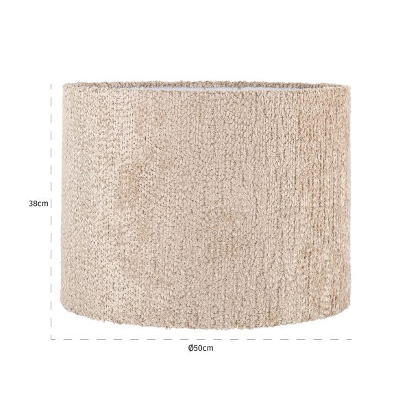Lampenkap Emily 50Ø lovely beige (Be Lovely 170 Beige) Richmond Interiors - Afbeelding 2