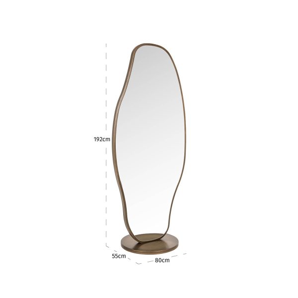 Spiegel Jalyce (Brushed Gold) Richmond Interiors - Afbeelding 4