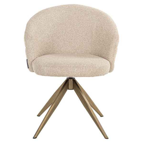 Draaistoel Zendaya biscotti brandvertragend (Biscotti) Richmond Interiors - Afbeelding 4