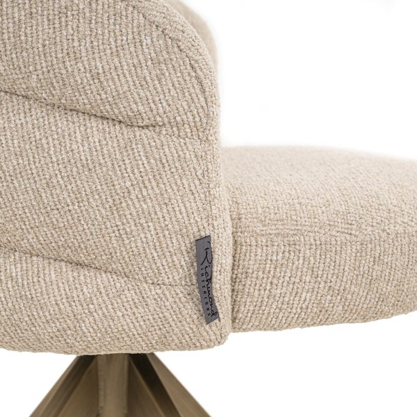 Draaistoel Zendaya biscotti brandvertragend (Biscotti) Richmond Interiors - Afbeelding 8