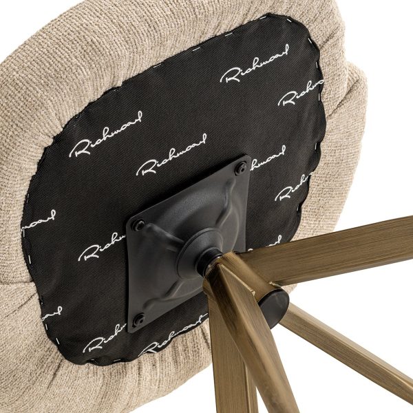 Draaistoel Zendaya biscotti brandvertragend (Biscotti) Richmond Interiors - Afbeelding 9