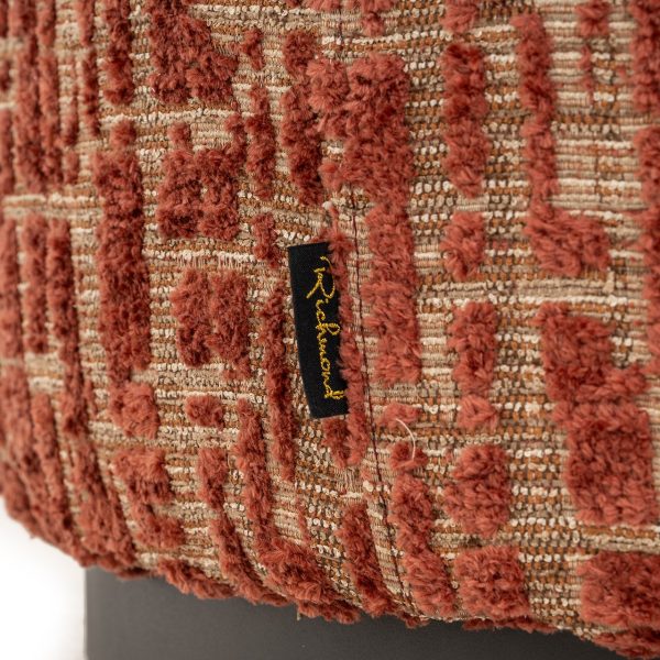 Poef Lexie 70Ø terra dalia (Dalia 511 Terra) Richmond Interiors - Afbeelding 2