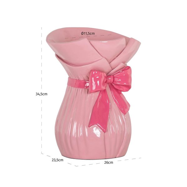 Vaas Bowenn (Pink) Richmond Interiors - Afbeelding 4