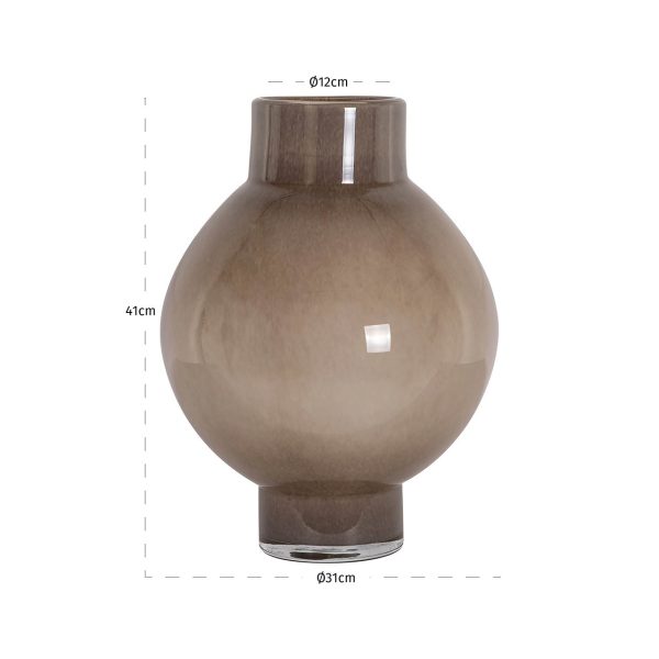 Vaas Celina groot (Taupe) Richmond Interiors - Afbeelding 2