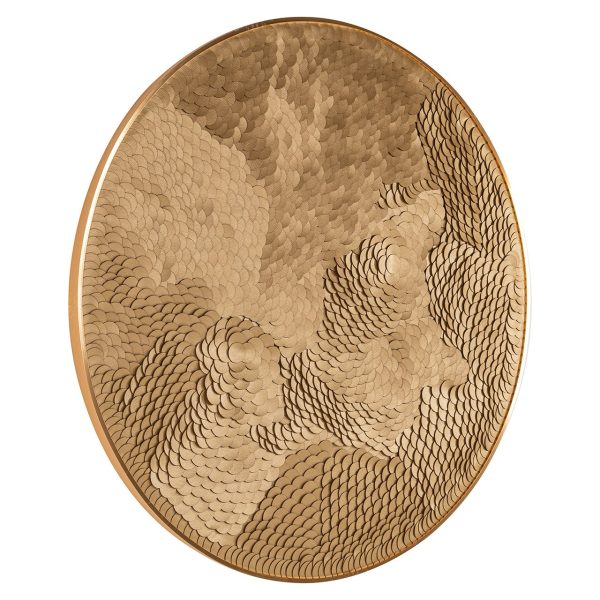 Wall art Bloom (Gold) Richmond Interiors - Afbeelding 2