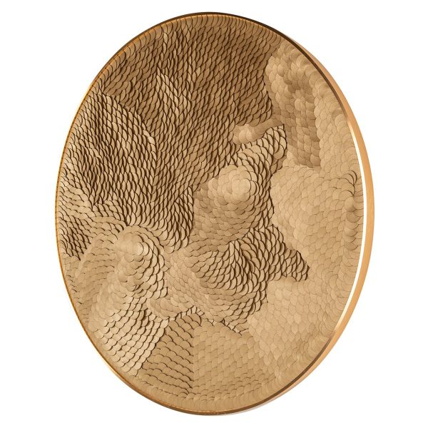 Wall art Bloom (Gold) Richmond Interiors - Afbeelding 3