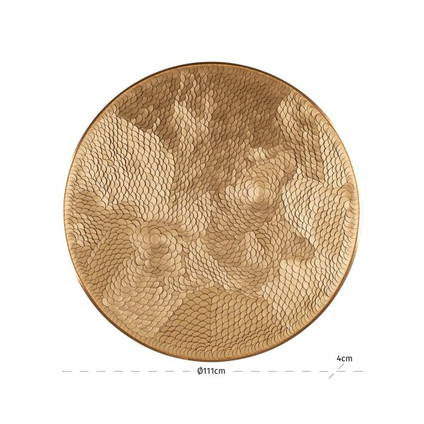 Wall art Bloom (Gold) Richmond Interiors - Afbeelding 4