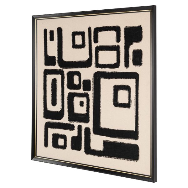 Wall art Shanita (Black/white) Richmond Interiors - Afbeelding 3