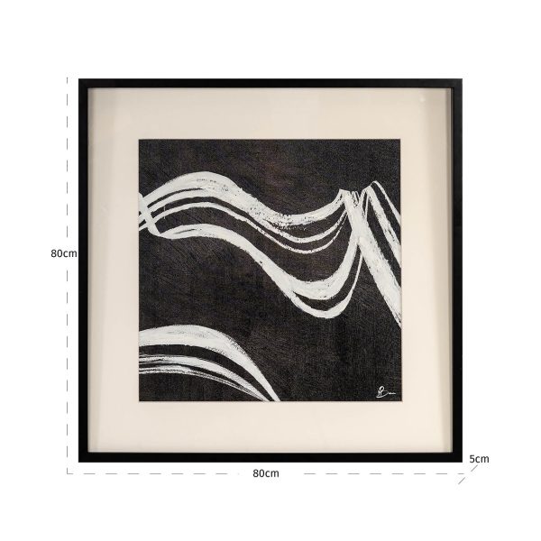 Wall art Jozy (Black/white) Richmond Interiors - Afbeelding 4