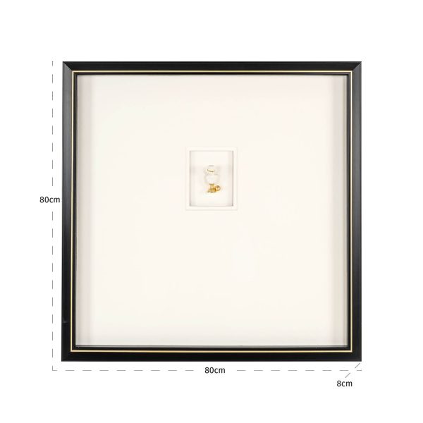 Wall art Hanna (Black/white) Richmond Interiors - Afbeelding 4
