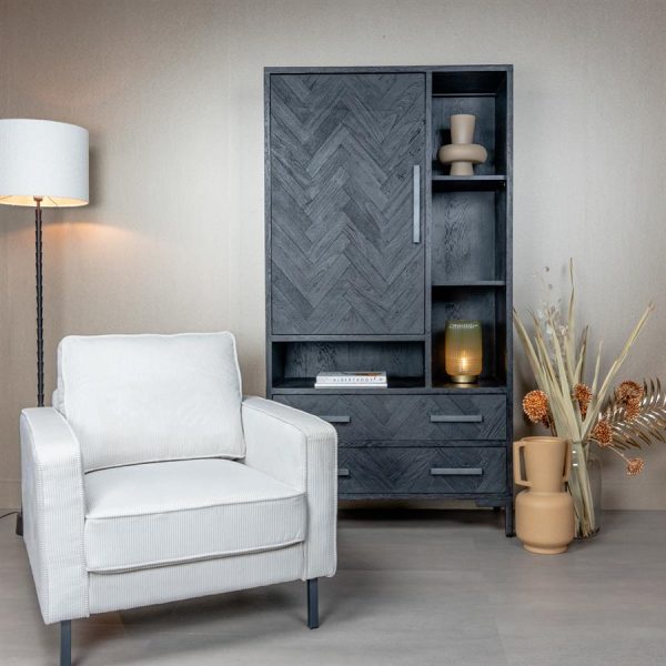 Norwich Fauteuil - fabric Lara 001 Ivory Tower Living - Afbeelding 3