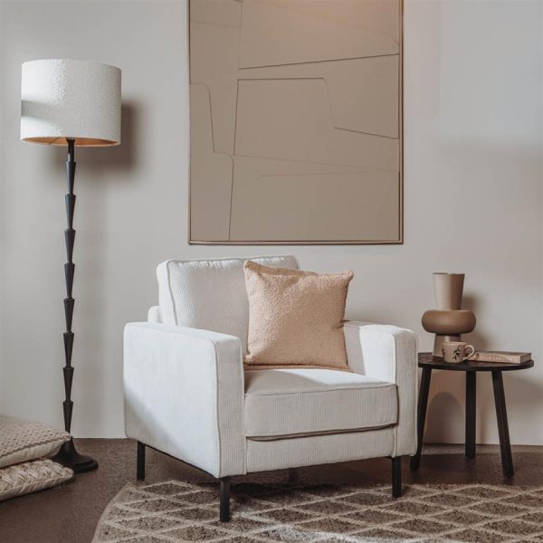 Norwich Fauteuil - fabric Lara 001 Ivory Tower Living - Afbeelding 2