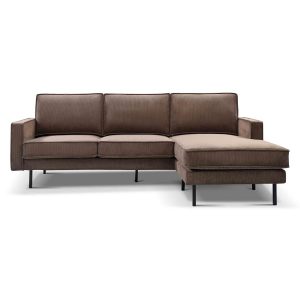 Derby 2 5-AL/AR + Chaise R/L - Lara 005 Pale Brown Tower Living