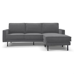Derby 2 5-AL/AR + Chaise R/L - Lara 026 Dusty Grey Tower Living