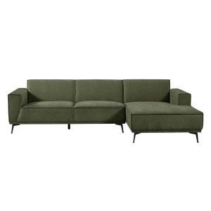 Leeds 2 5-AL + Chaise R - City 355 Bottle Green Tower Living