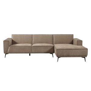 Leeds 2 5-AL + Chaise R - City 453 Moss Grey Tower Living