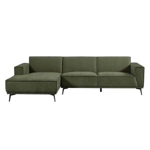 Leeds 2 5-AR + Chaise L - City 355 Bottle Green Tower Living