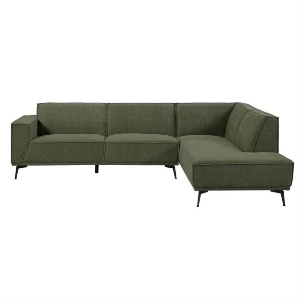 Leeds 2 5-AL + Ottoman R - City 355 Bottle Green Tower Living