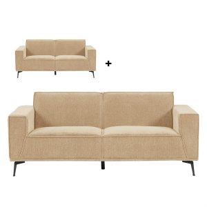 Leeds  3 + 2 5-seater - City 120 Beige Tower Living